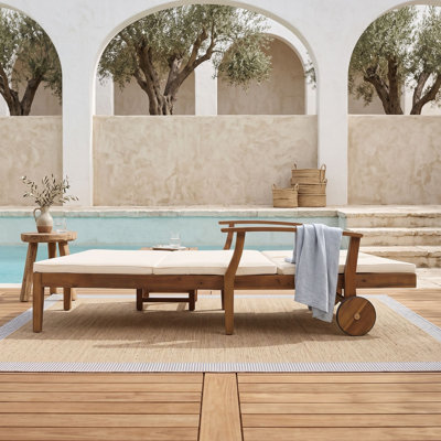 Double Chaise Lounge