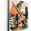 Jemale - Horloges murales paysage abstrait-1713710326