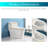 1.6 Gallons Gpf Elongated Anti-Smell And Silent One-Piece Toilet (Seat Included)