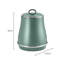 Tower T826176FOR Renaissance Set of 3 Storage Canisters for Coffee/Sugar/Tea & Other Loose Ingredients, 1.5L, Forest Green