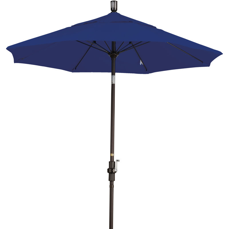 Parasol de marché 7,5 pi Brent, Bleu marine-oléfine
