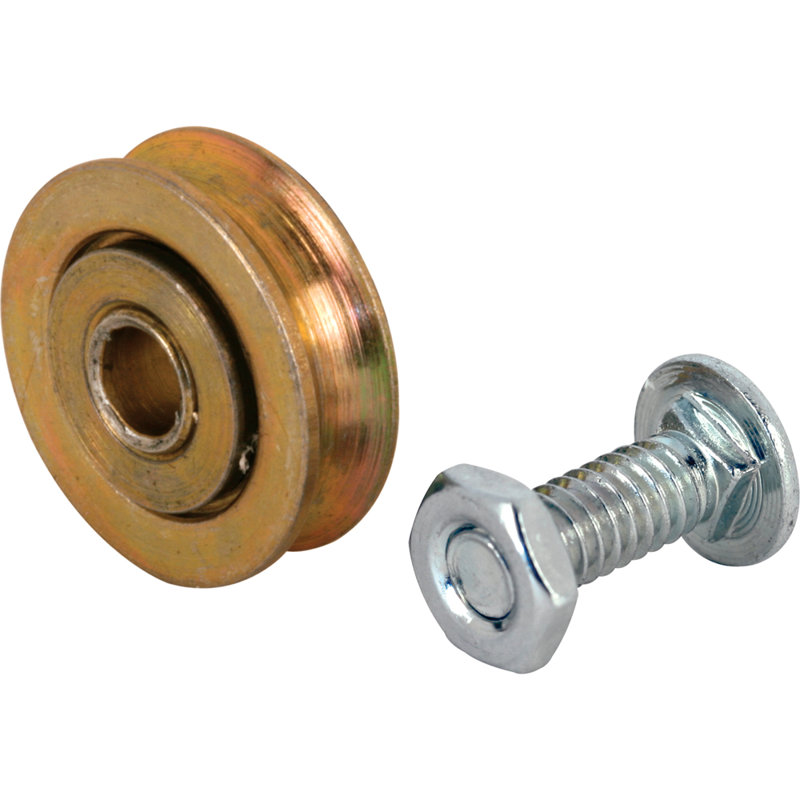 Roulements à billes en acier Prime-Line, Or / argent, H 5,35 po x l 3,75 po x P 0,75 po