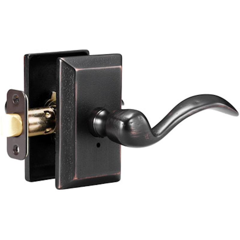 Levier de porte Sandcast, Droite, Bronze vieilli
