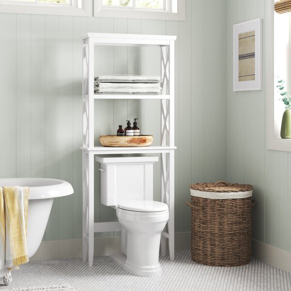 Three Posts™ Pinecrest Freestanding Over-the-Toilet Storage