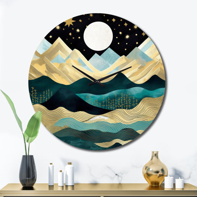 Metal Wall Clock