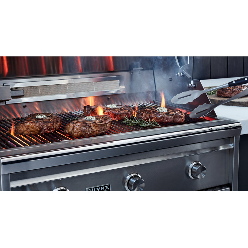 2-Burner Built-In Convertible Gas Grill with Rotisserie, Liquid Propane