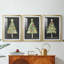 Christmas Holiday Art II - reproduction sur mesure encadrée de qualité supérieure - 3 pièces-2089060212-2089060210