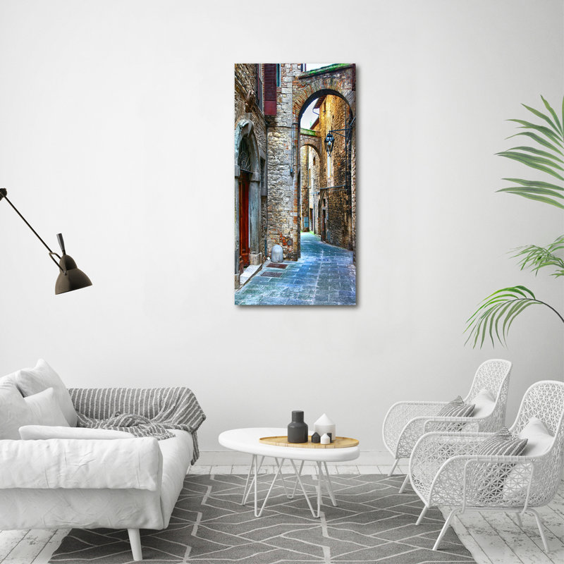 Italian Streets - Wrapped Canvas Print