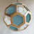 Oak/Light Blue