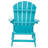 Wood Lounge Patio Chair For Garden Outdoor Wooden Folding Embossed Adirondack Chair Solid Wood Lounge Patio Chair With Wood Grain-129423794
