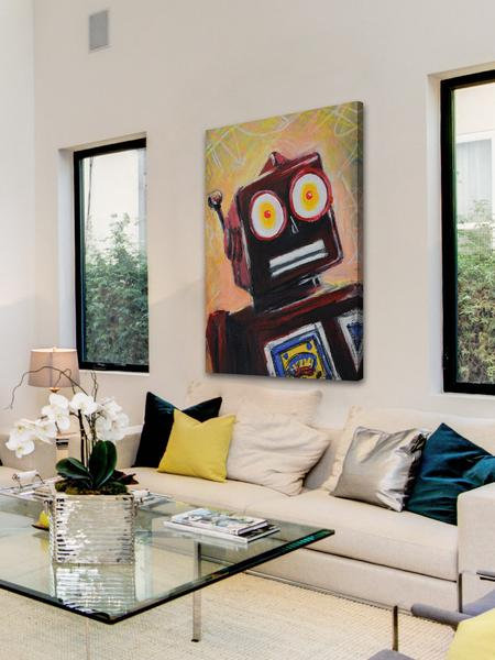1 Piece Wrapped Canvas Wall Art, 76cm H x 51cm W
