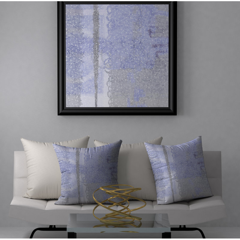 Housse de coussin carrée décorative Aroma Aroma, 20 po X 20 po