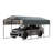 Metal Carport 11x19 Ft Heavy Duty With Galvanized Steel Roof Black Frame