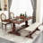 Quality solid wood dining table-109080804