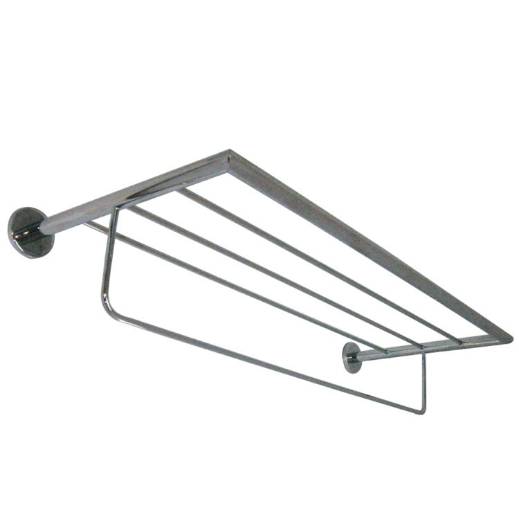 Tablette murale fluide, Chrome