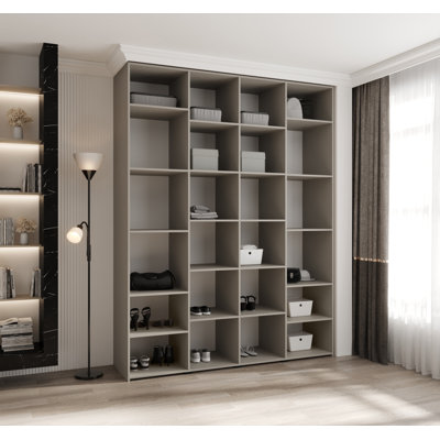 4 Door Manufactured Wood Wardrobe