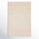 Midford Geometric Hand-Woven Flatweave Wool Beige Area Rug