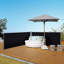 Dakota Fields 600 cm W x 9 cm D Polyester Retractable Freestanding Awning