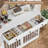 Furniture Style 59'' W Dog Crate With Drawers & Cabinets-1484698577