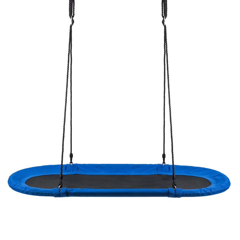 Balancelle de soucoupe avec chaînes et crochets, Bleu