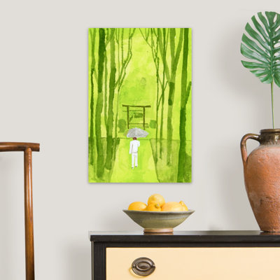 Sanctuaire d'Ise, Torii est l'entrée du sanctuaire, 2016 - reproduction d'art