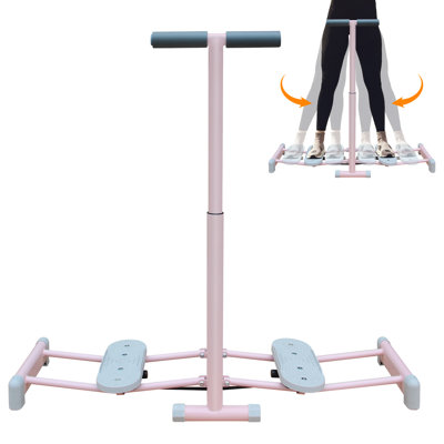 Ski Machine Foldable, Simulated Ski Trainer With 4-Level Adjustable Non-Slip Pedal Armrest, Pelvic Floor Muscle Trainer For Home