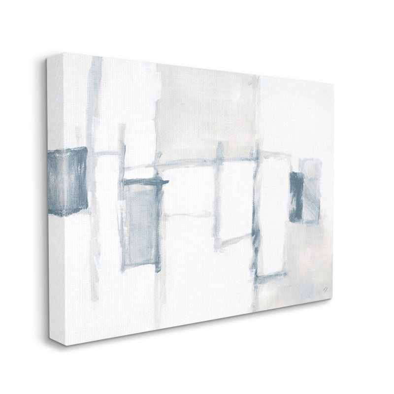 «Soft Soft Modern Geometric Arrangement» par Lanie Loreth, H 36 po x l 48 po x P 1,5 po