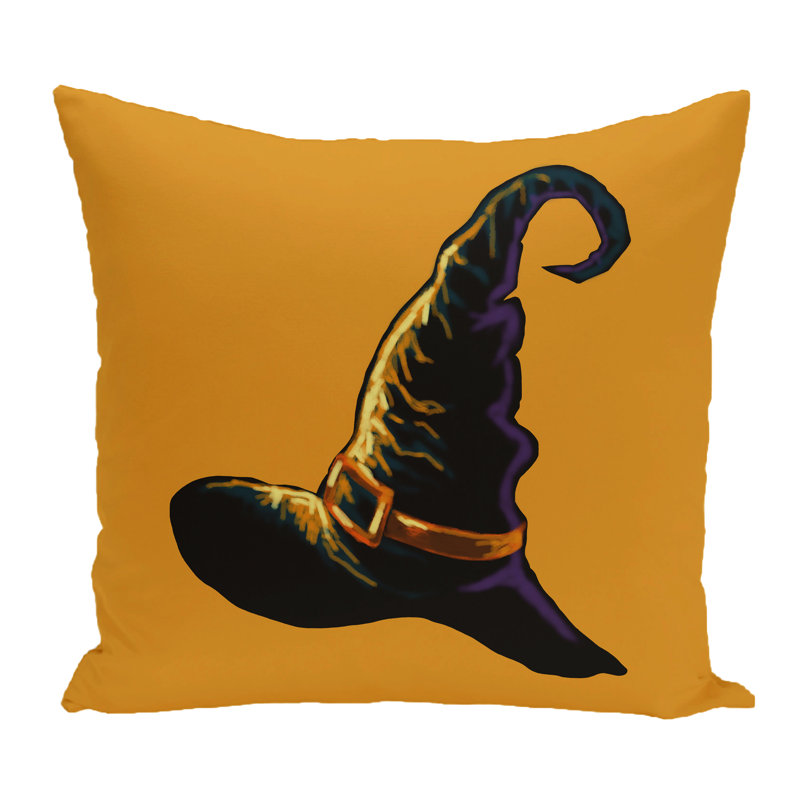Outdoor Reversible Throw Pillow, Gold