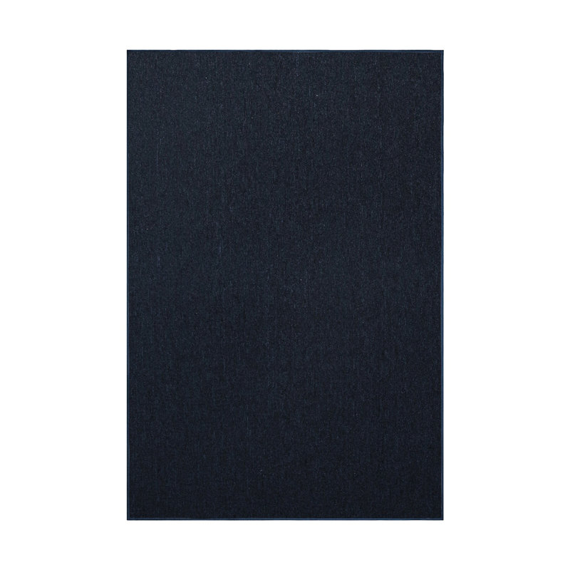 Indoor Outdoor Pet and Kids Friendly Solid Color Navy Area Rugs, Stain & Fade Resistance,  Perfect for Patio, Deck, Picnic, Beach, Backyard, Event, Camping & Wedding Rug