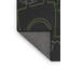 Tapis noir / vert / jaune Lyla-650647967