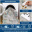 Rectangle Abstract Washable Area Rug-496986692-496986714