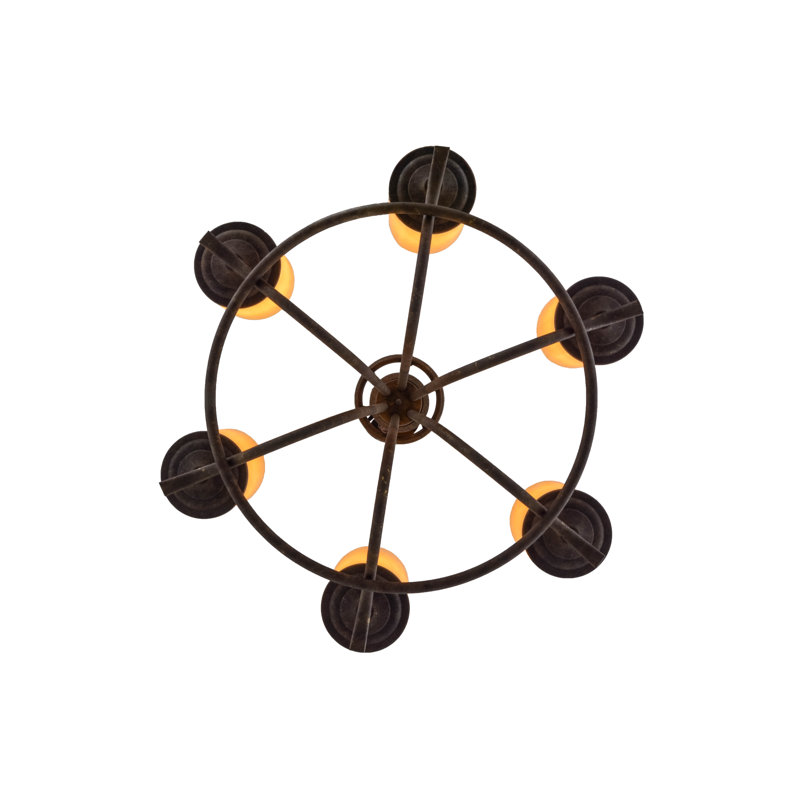 Burgoyne 6 - Light Chandelier