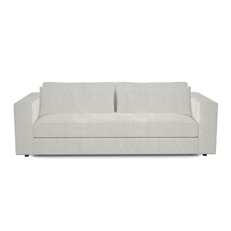 Leone Bench Seat Sofa, Worthy Snow, Casa Blanca
