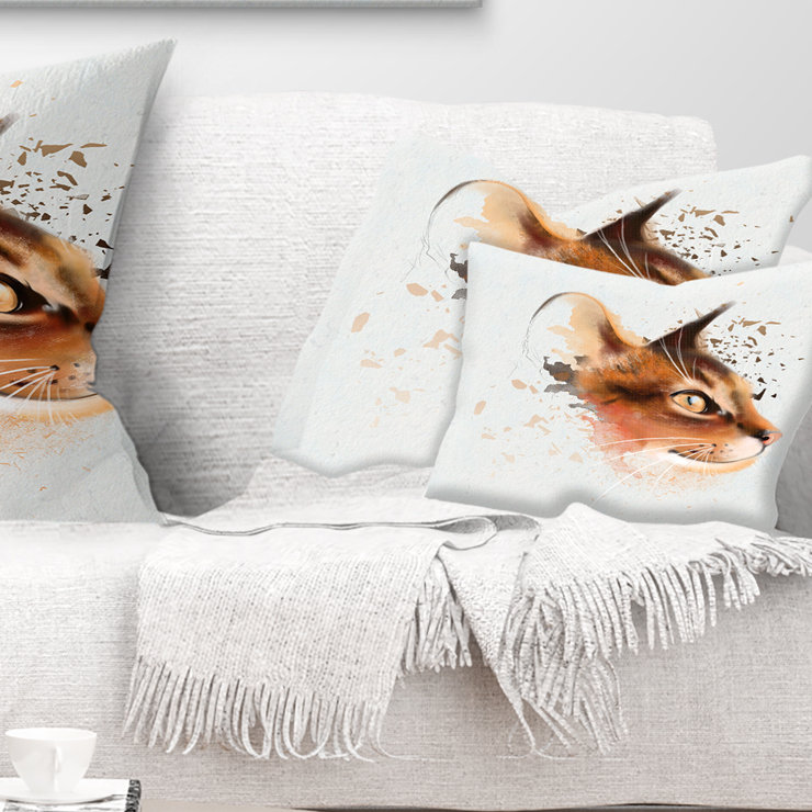 Coussin lombaire animal jolie
