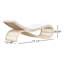 Paloma 77.17" Long Single Chaise with Cushions