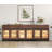 3 In 1 Multifunctional Sideboard Buffet Cabinets With 6 Glass Doors And 3 Drawers, Modern Sideboard Credenza With Metal Base, Coffee Bar Storage Cabinet For Living Room, Kitchen-2004933307-1997138952