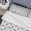 Ensemble de housse de couette moderne en polyester microfibre Purnima Hippie-546153801