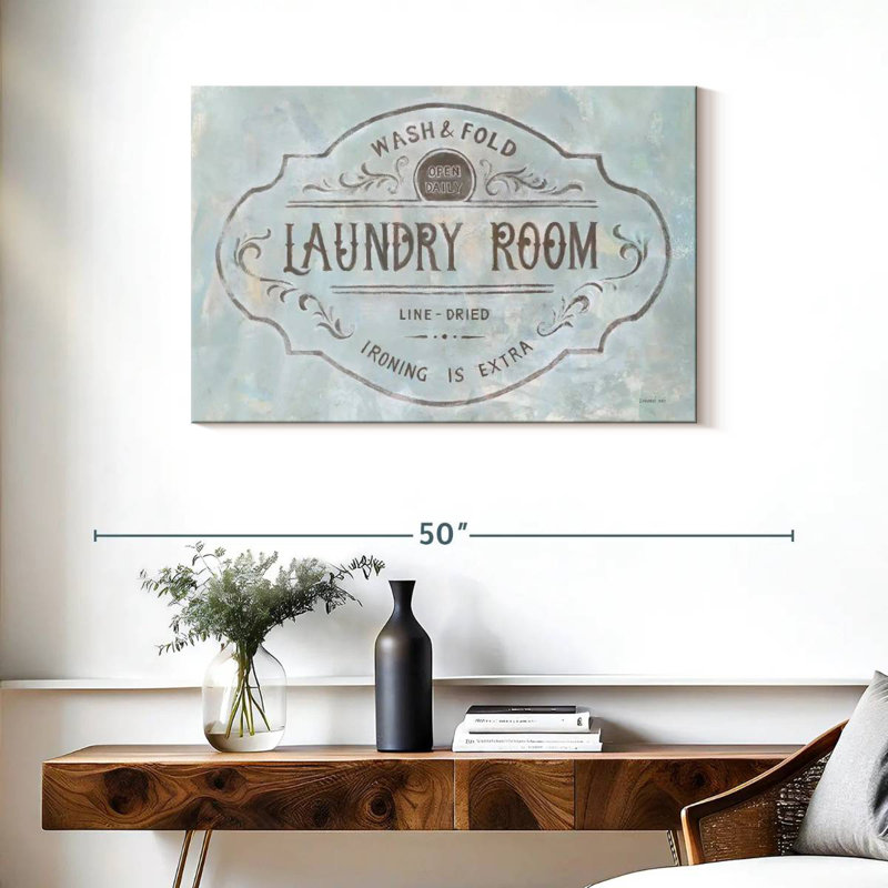 «Laundry Day», affiche murale, H 24 po x l 36 po