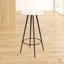 Richins Round Metal Base Dining Table-38837769