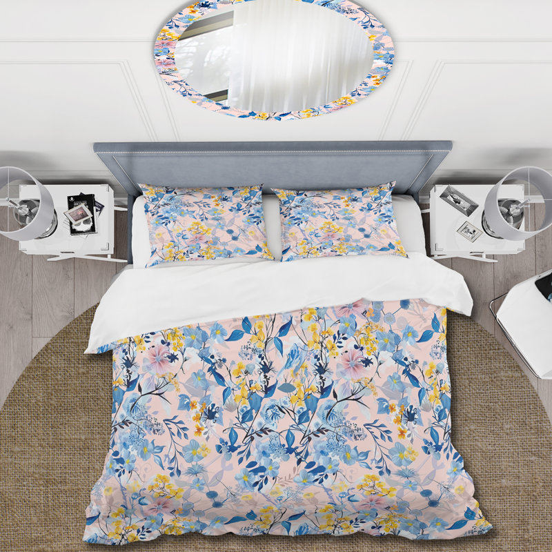 Ensemble de housse pour couette Boho, Housse de couette très grand + 2 taies décorativ