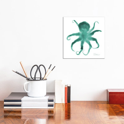 Octopus 1 Piece Wrapped Canvas Painting
