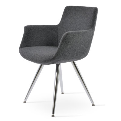 Chaise avec accoudoirs Bottega
