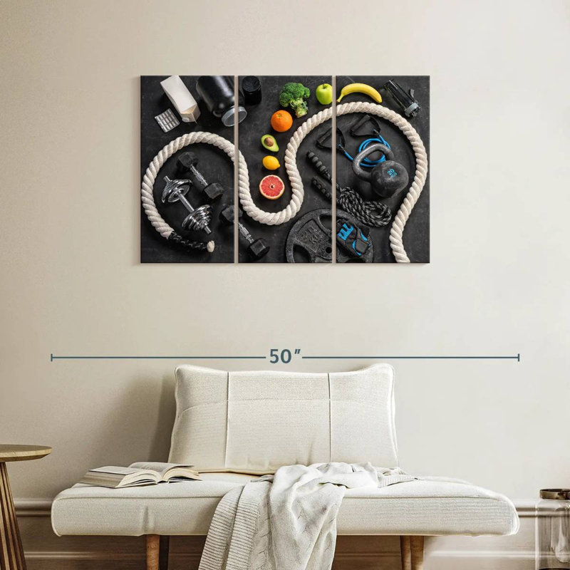 Sireci Workout And Diet, 24" H x 38" W