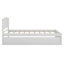 Lit simple avec lit gigogne en bois-330577361