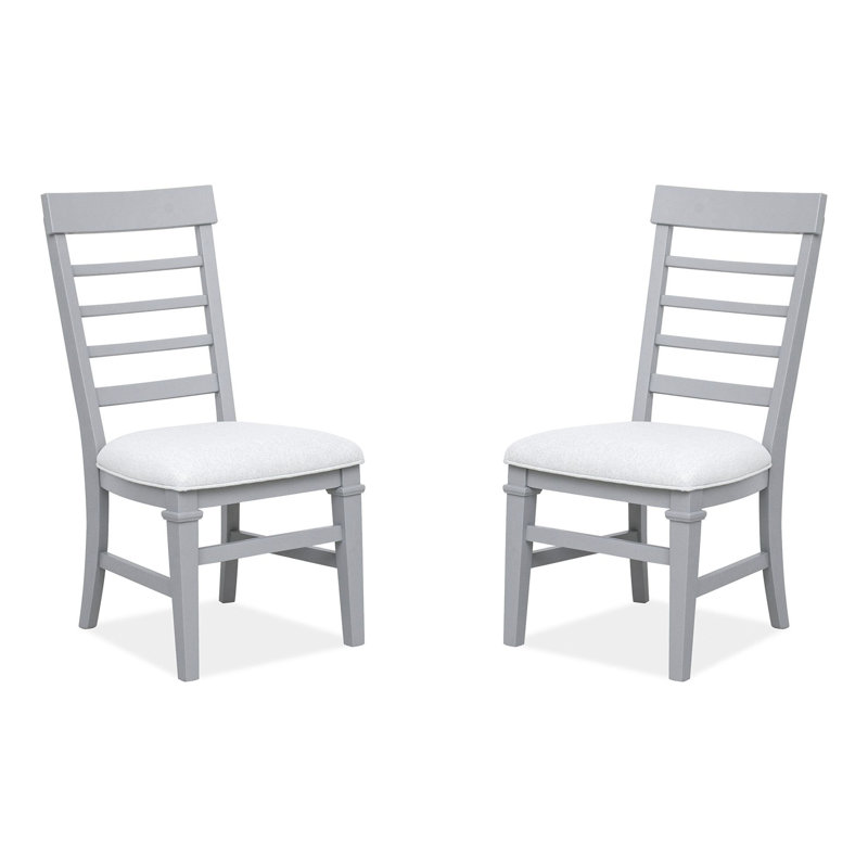 Chaise d'appoint rembourrée Monti, Gris