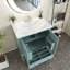 Ensemble de meuble-lavabo simple 30 po avec comptoir en céramique Sirwan-1477070331
