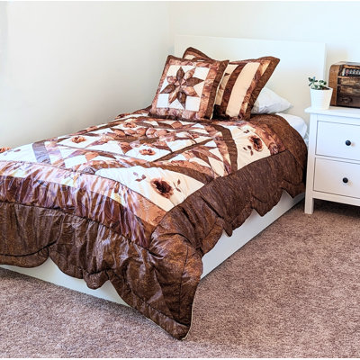 Floral Quilted Comforter