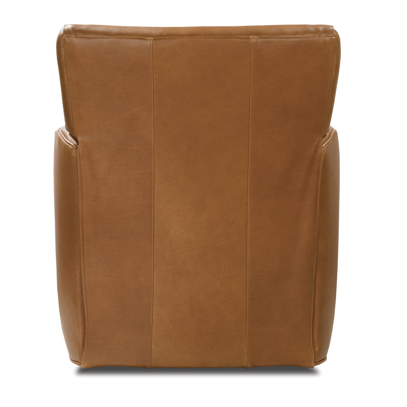 Times Square Leather Swivel Recliner