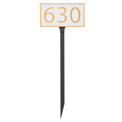 1-Line Lawn Address Sign