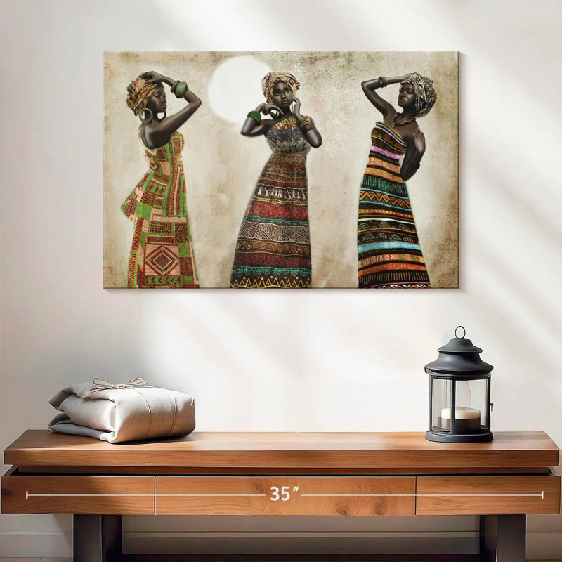 Élégance africaine Leisha, H 16 po x l 24 po